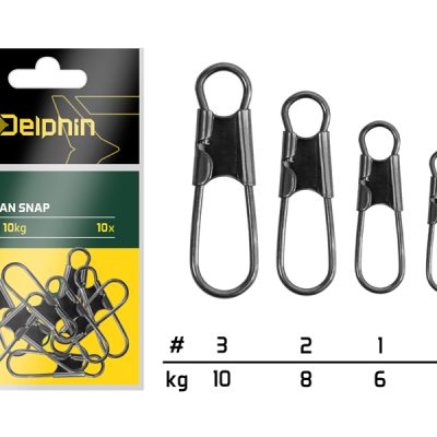 Delphin - Japan snap kapocs / 10db