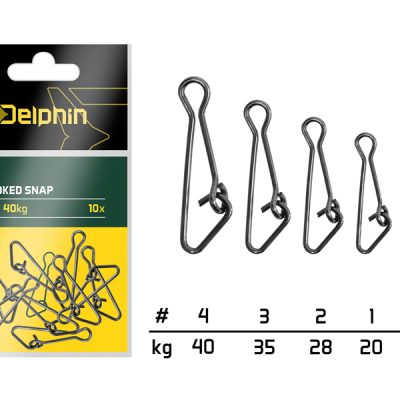 Delphin - Kampós kapocs / 10 db