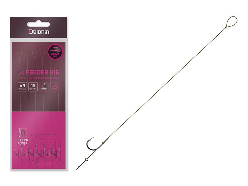 Delphin - Kötött horog NOLIMIT Sting / 6db - Image 5