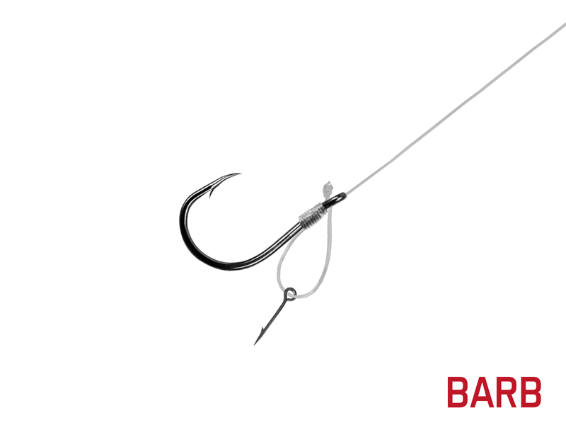 Delphin - Kötött horog FLR D-rig / 6db - Image 2