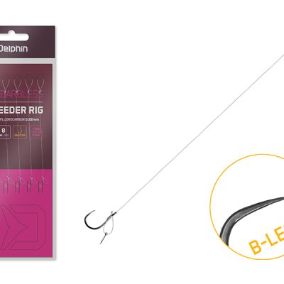 Delphin - Kötött horog FLR D-rig / 6db