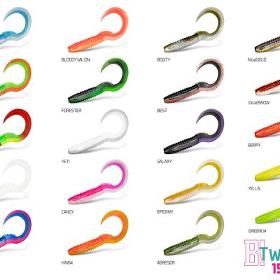 Delphin - Gumihal TwistaX Eeltail UVs / 5db