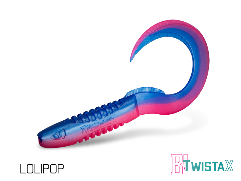 Delphin - Gumihal TwistaX Eeltail UVs / 5db - Image 6