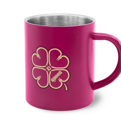 Delphin - QUEEN rozsdamentes bögre