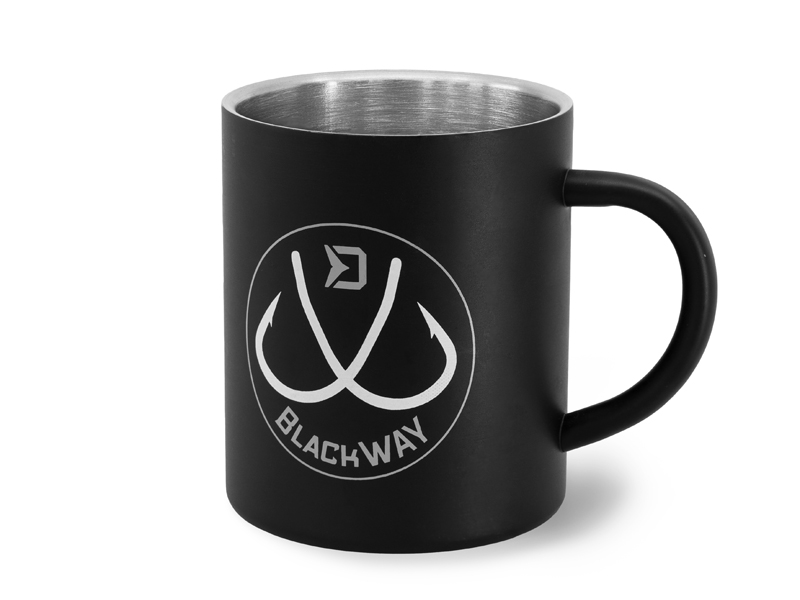 Delphin - BlackWAY rozsdamentes bögre