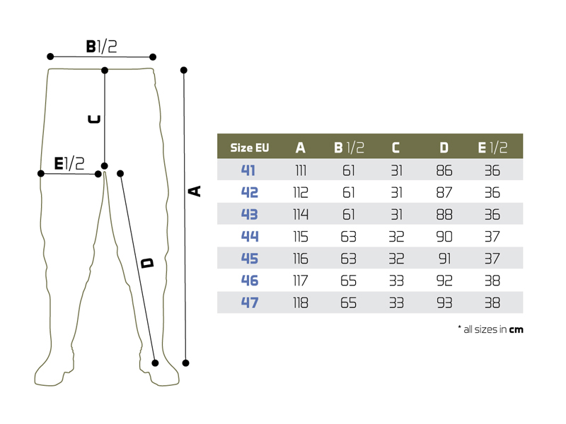 Delphin - HRON Pants Derékig érő gázlónadrág - Image 7