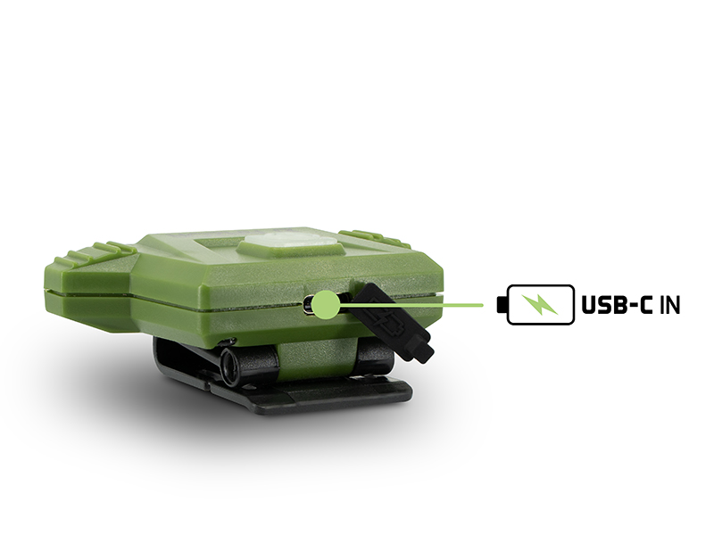 Delphin - RAZOR USB UC fejlámpa - Image 4