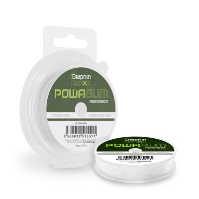 Delphin - REAXE PowaGUM Absorber Transzparens monofil előkezsinór