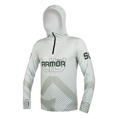 Delphin - UV ARMOR 50+ Kapucnis hosszúujjú póló