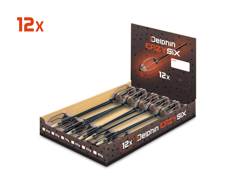 Delphin - EazySIX ólom feeder kosár csővel - Image 3