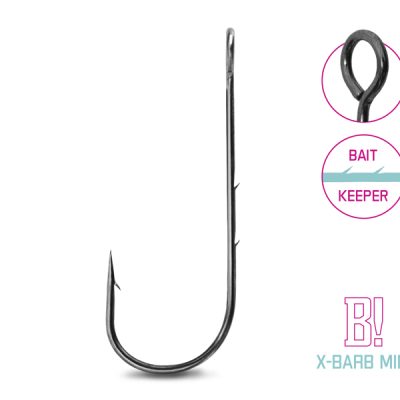 Delphin - B! X-BARB MINI Cheburashka horog / 8db