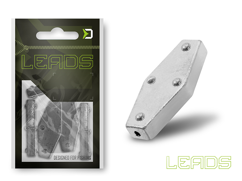 Delphin - LEADS Hatszög nyílással / 5db - Image 2