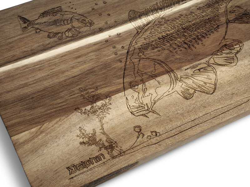 Delphin - CarpBOARD Dekoratív konyhai vágódeszka - Image 4
