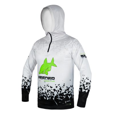 Delphin - UV ARMOR 50+ Kapucnis hosszúujjú póló