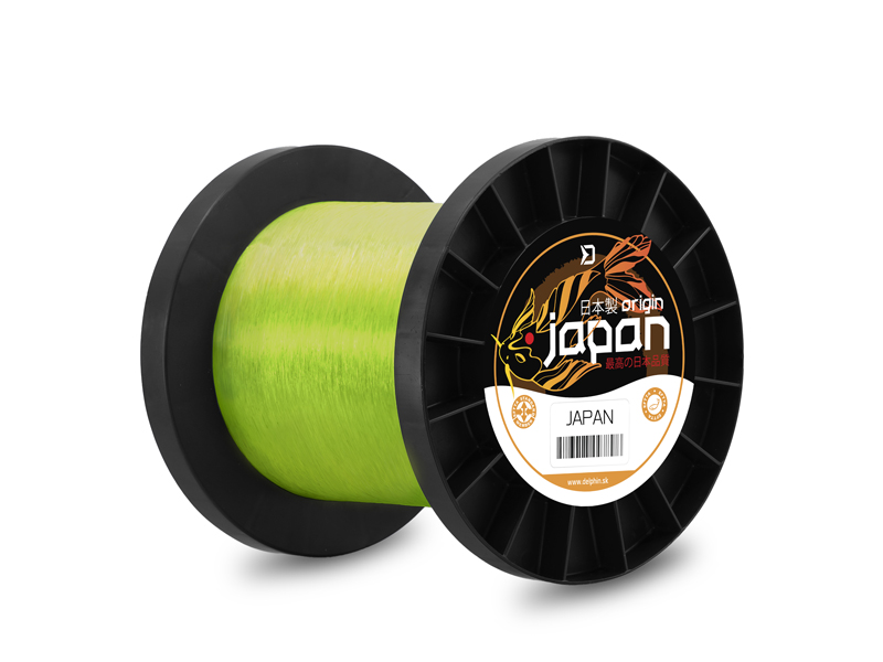 Delphin - Monofil JAPAN Origin / Fluo sárga monofil főzsinór