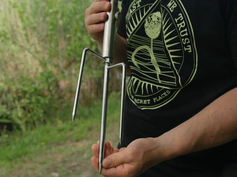 Delphin - Rozsdamentes acél leszúrható napernyőtartó TRIB - Image 4