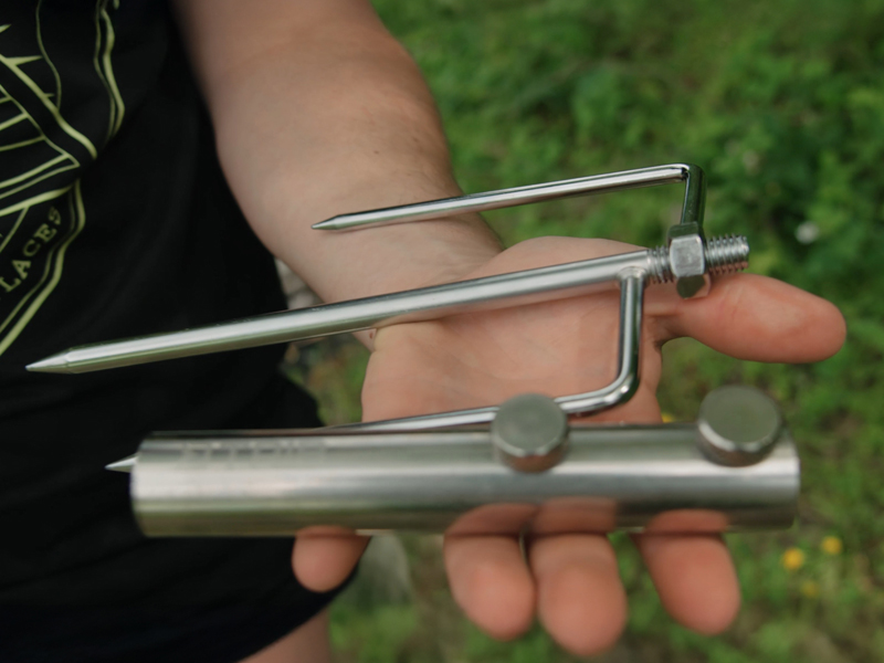 Delphin - Rozsdamentes acél leszúrható napernyőtartó TRIB - Image 5