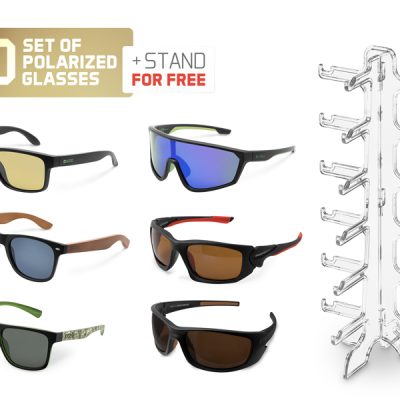 Delphin - Polarizált szemüveg szett + ingyenes állvány