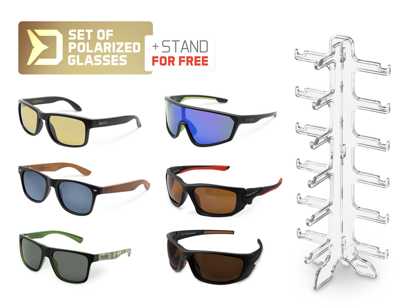 Delphin - Polarizált szemüveg szett + ingyenes állvány