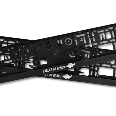 Delphin - ANGLER ON BOARD / 2 db 3D rendszámtábla tartó