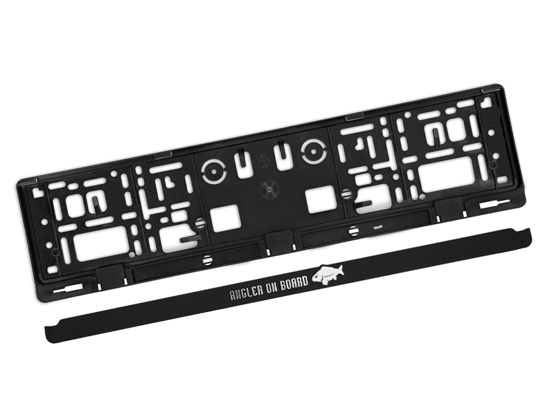 Delphin - ANGLER ON BOARD / 2 db 3D rendszámtábla tartó - Image 2