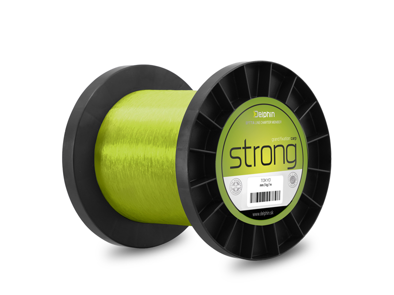 Delphin - STRONG CARP sárga monofil főzsinór