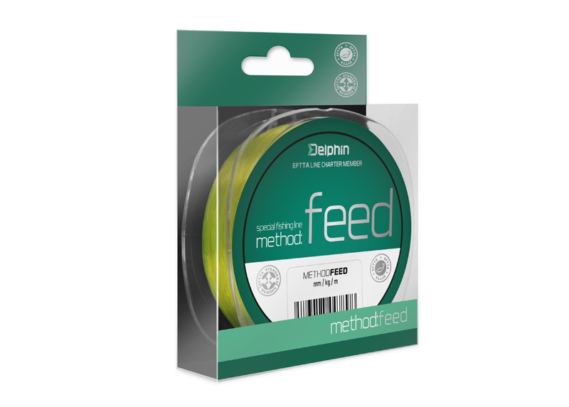 Delphin - METHOD FEED sárga feeder főzsinór