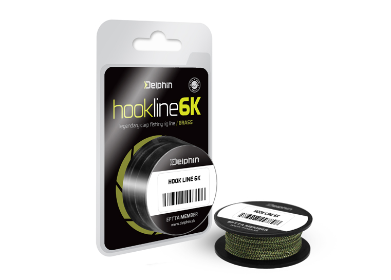 Delphin - HOOKLINE 6K grass fonott előkezsinór