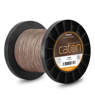 Delphin - CATON barna fonott főzsinór