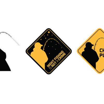 Delphin - Öntapadó - horgasz árnyéka fekete