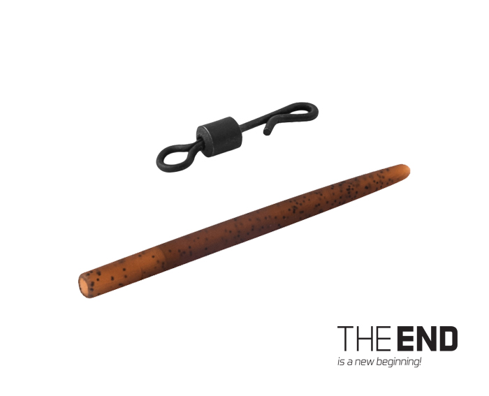 Delphin - THE END Forgó gyorskapocs gumihüvellyel / 6db