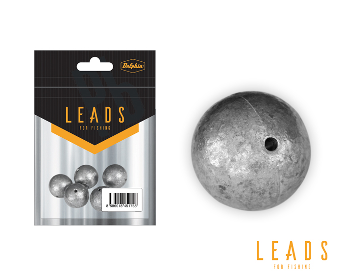 Delphin - LEADS Golyó nyílással / 5db - Image 2