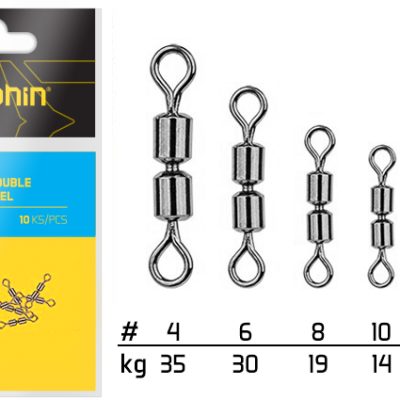 Delphin - Hi speed double rolling swivel A-04