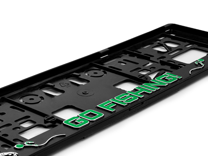 Delphin - Rendszámtábla tartó 3D GoFishing! / 2db - Image 3