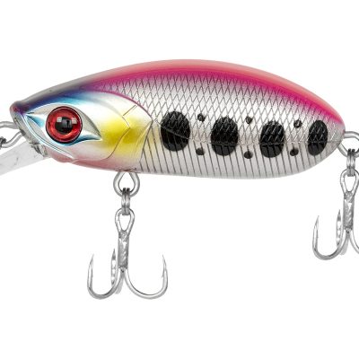 PZ Beetle wobbler, 5 cm, 7,8 g, rózsaszín, fehér, fekete, úszó