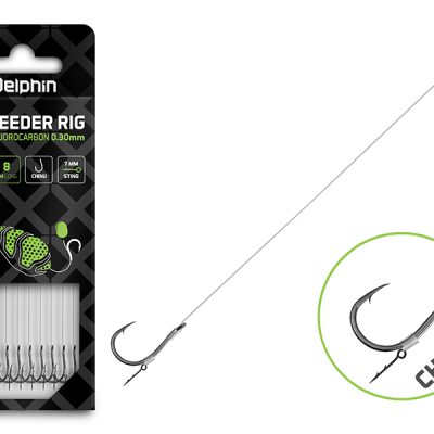 Delphin - Fluoro Sting Feeder Rig / 10db