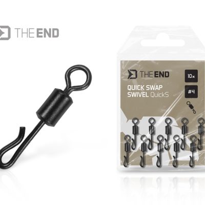 Delphin - THE END QuickS gyorskapcsos forgó / 10 db