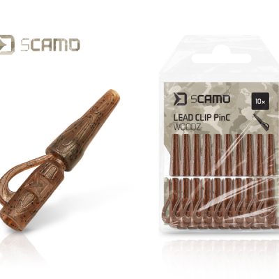 Delphin - sCAMO PinC WOODZ ólom tartó kapocs 10 db