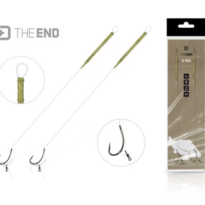 Delphin - THE END D-Rig kötött horog / 2db