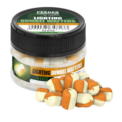 FC Lighting Dumbel Wafters horogcsali, o8x12 mm, mangó, 15 g