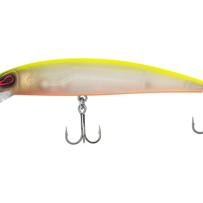 PZ Arrow Minnow wobbler, 9 cm, 9,2 g, fluo sárga, fehér, úszó