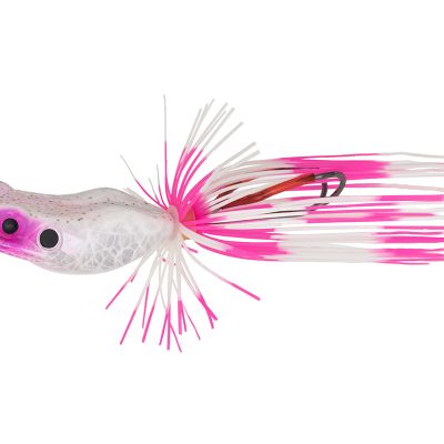 PZ Dancing Frog békautánzat, 5 cm, 13 g, fehér, rózsaszín