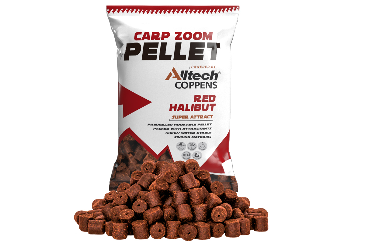 CZ Red Halibut Pellet, 15 mm, halibut, 800 g