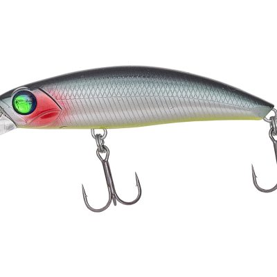PZ Curve Minnow wobbler, 6 cm, 7,1 g, fekete, ezüst, süllyedő