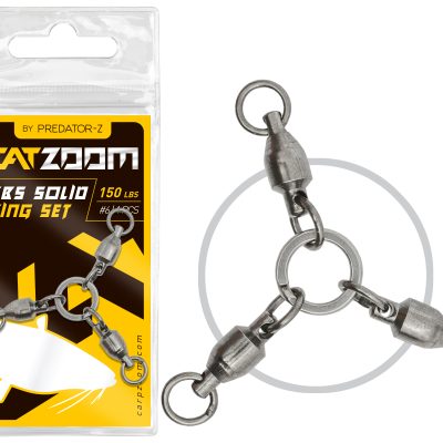 Catzoom BBS hármas forgó 150 lbs, 3 cm, #6, 1 db