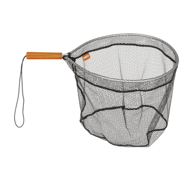 Hanzo Egykezes gumis merítőháló, 47x36/45 cm