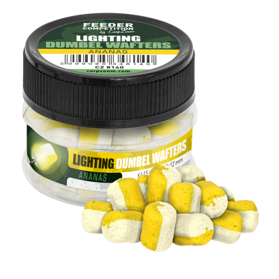 FC Lighting Dumbel Wafters horogcsali, o8x12 mm, ananász, 15 g