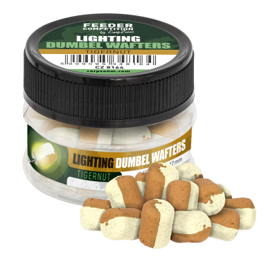 FC Lighting Dumbel Wafters horogcsali, o8x12 mm, tigrismogyoró, 15 g