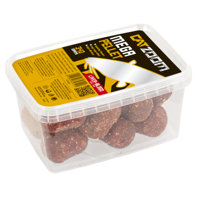 Catzoom Harcsa mega pellet, 30 mm, máj, vér, 340 g