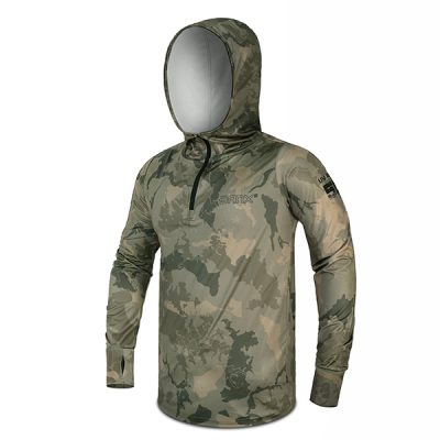 Delphin - UV ARMOR 50+ Kapucnis hosszúujjú póló